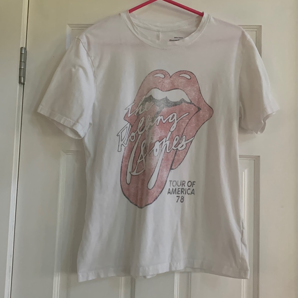 Abercrombie & Fitch vintage t-shirt. Size small.  Rolling Stones